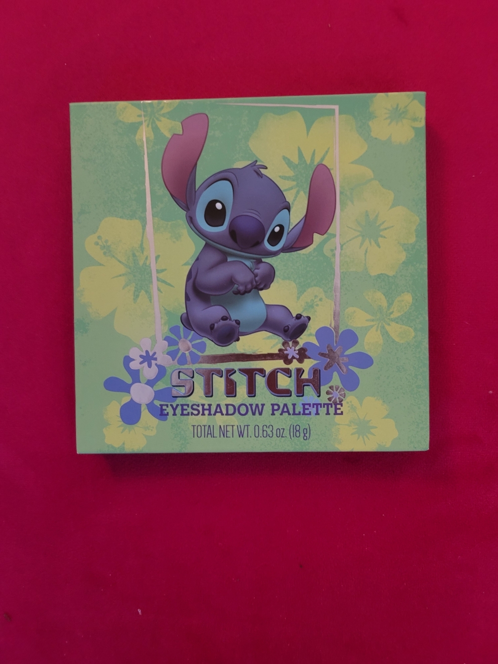 Stitch Eyeshadow Palette - Green & Purple Packaging